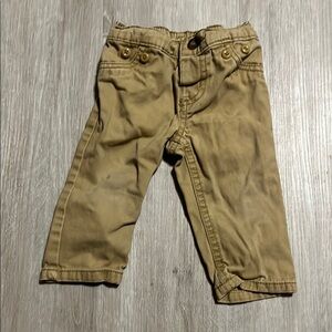 4/$20 Carters Kids Tan Pants 9M